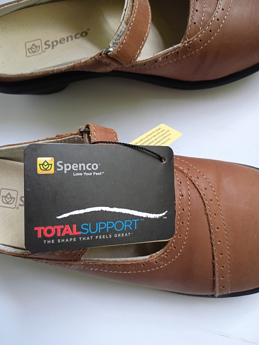 Spenco Brown Total Support Comfort Rachel Orthotic Shoes Size 8 NWT